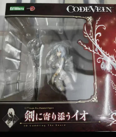 【FS】 Original KOTOBUKIYA Scale 1/7 Blood Devouring Code Io Leaning on The Sword Figure Model Toys Gifts Collection