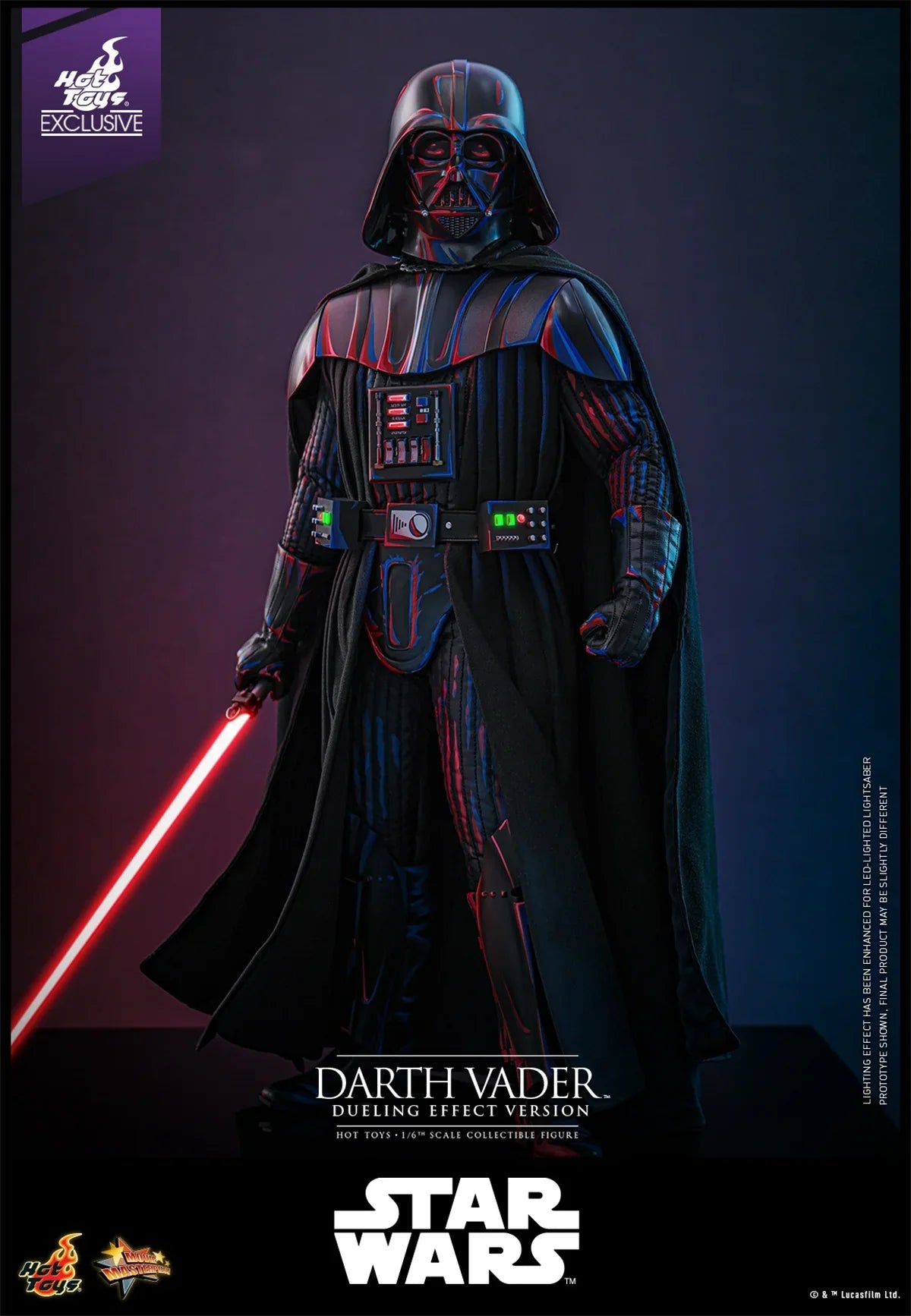 In Stock Hottoys MMS777 Star Wars Darth Vader DUELING EFFECTVERSION 1/6 Soldier Doll Anime Action Figure Toys Model Collection