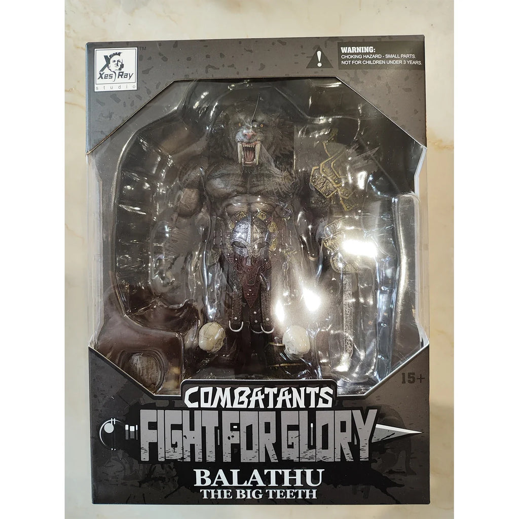 Original Xesray Gladiator Honor Battle Exhibition Limited Black Saber Toothed Tiger Action Figures Collection Model Gifts
