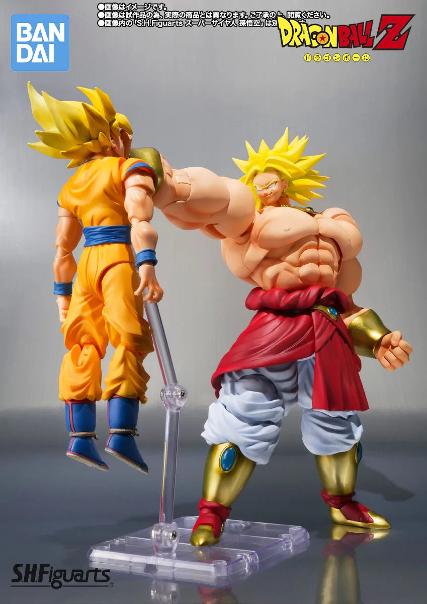 Bandai Tamashii Nations Limited Edition Dragon Ball Z S.H.Figuarts Broly -40th Anniversary Resale Edition Figures Model Toy Gift