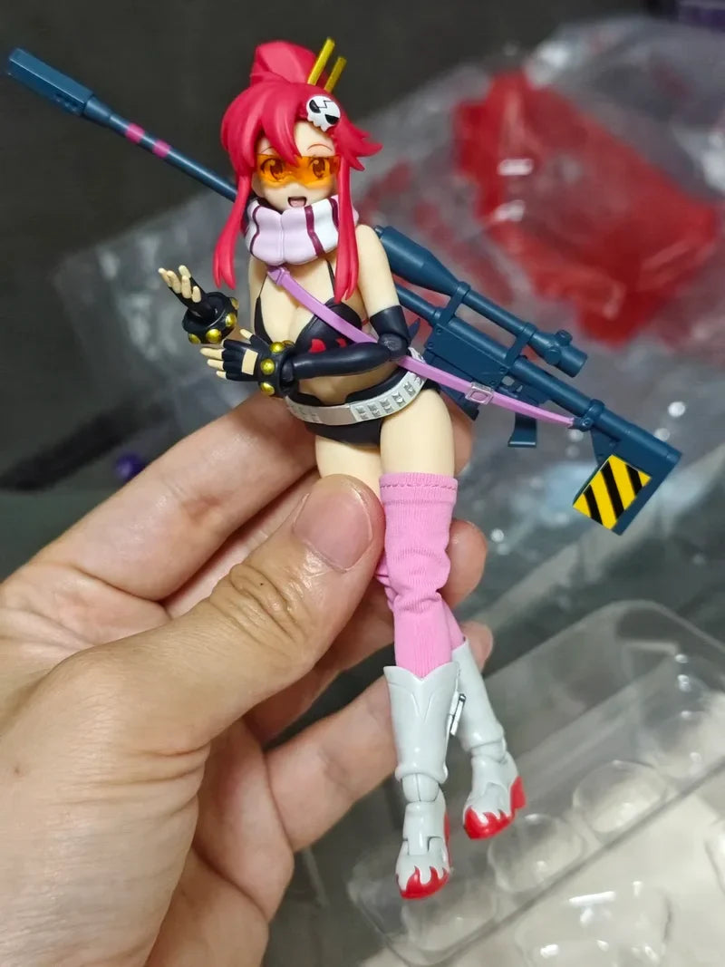 In Stock Genuine No Box Aniplex+ Buzzmod Tengen Toppa Gurren-Lagann Yoko Littner 15cm Action Model Yoko Figurine Toy