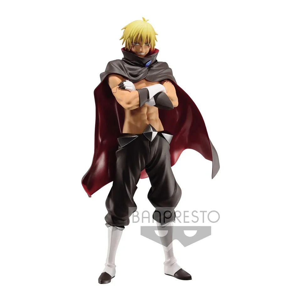 Bandai Original Instock 22Cm That Time I Got Reincarnated As A Slime Shion Secretary Trench Coat Pvc Action Figure Model Toys