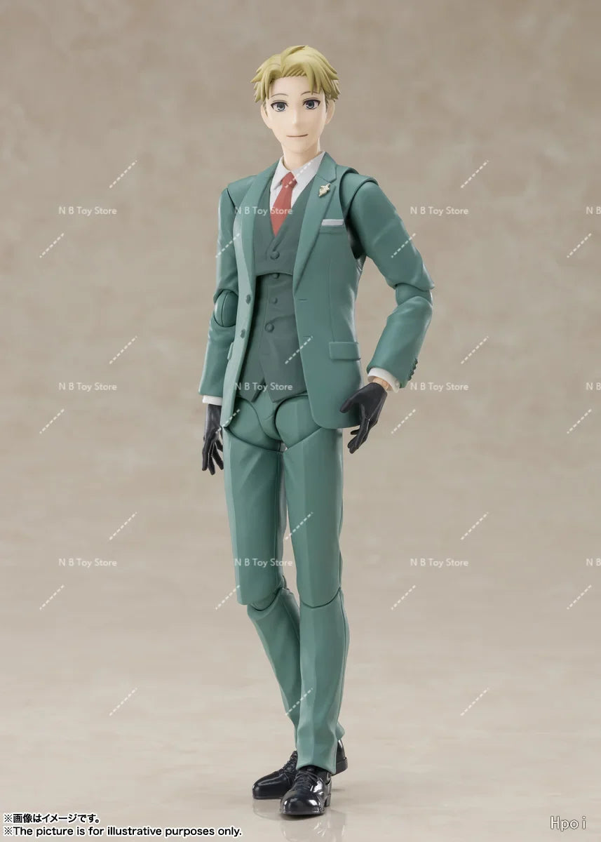 In Stock Bandai S.H.Figuarts Spy × Family Yor Forger Loid Forger Anya Forger PVC Model Animation Character Action Toy Toy Action