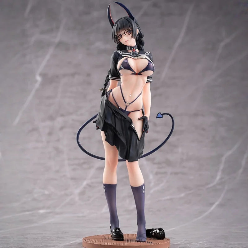 Animester Succubus Class President Mio Nai Figure With Follow Eyes Discipline Committee Member Anime Desk Decor Statue