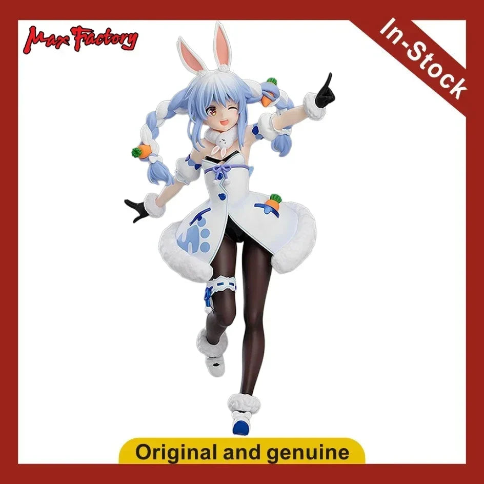 In Stock Original Max Factory POP UP PARADE Hololive Usagi Pecola Anime Dolls Hand Models Toys Gifts