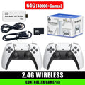 4K Mini TV Game Stick Video Game Console Built-in 30000+/40000 Games 64G Handheld Game Player Wireless Controller Retro Gamepad