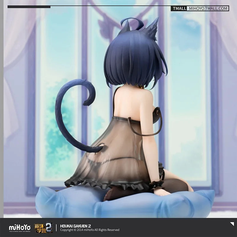 In Stock AniGame Xier Swaying Cat Tail Figure Bengfai Academy 2 Figures Actual Doll Collection Gifts