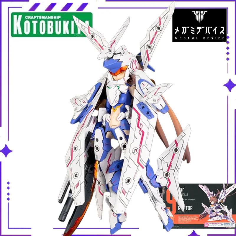 Brand New Stock Genuine Kotobukiya Original Goddess Device OL Raptor Beast Mode Movable Character Model Toy Collectible Gift