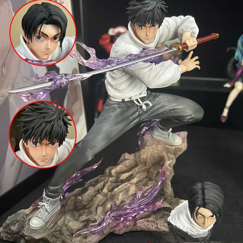 22cm Action Jujutsu Kaisen Figure Okkotsu Yuta Anime Figurines GK PVC Statue Model Collection Desk Docor for Kids Birthday Gifts