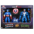 Marvel Legends Gamerverse Series Captain America Vs Venom Action Figure 1/12 Marvel Figure Joints Movable Toy Collect Decor Gift