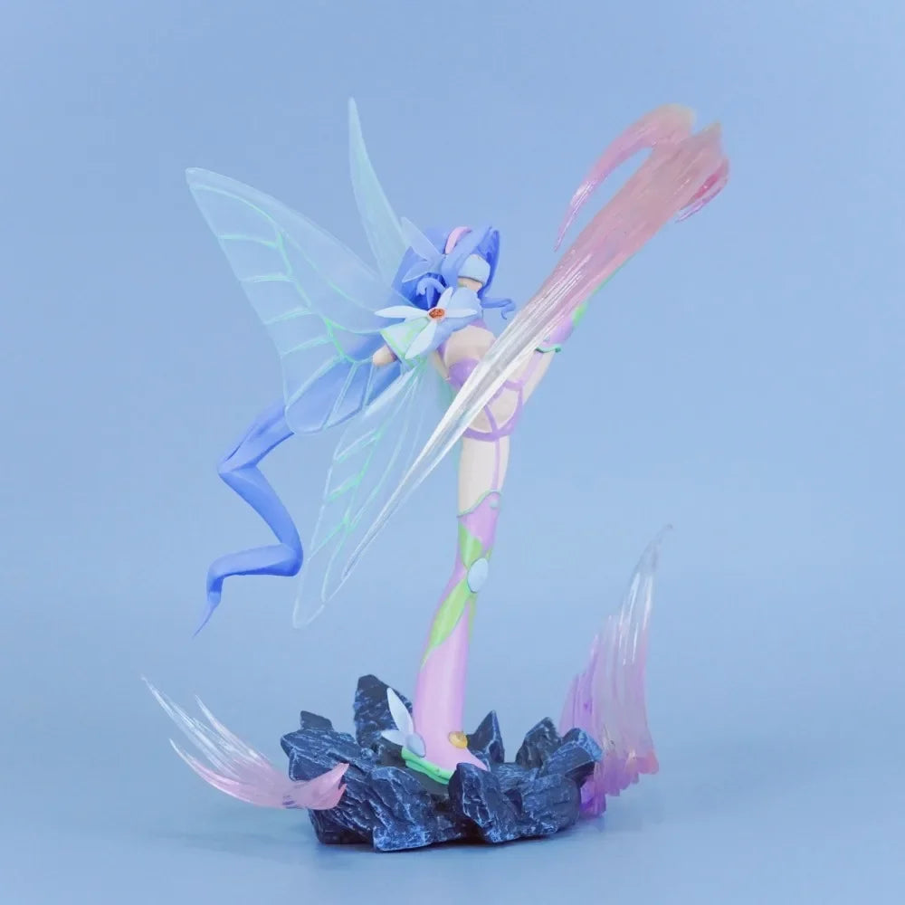 21.5cm/8.46in Anime Digimon Adventure Figure Fairimon Action Figures Pvc Statue Desktop Ornamen Collection Model Toys Gifts