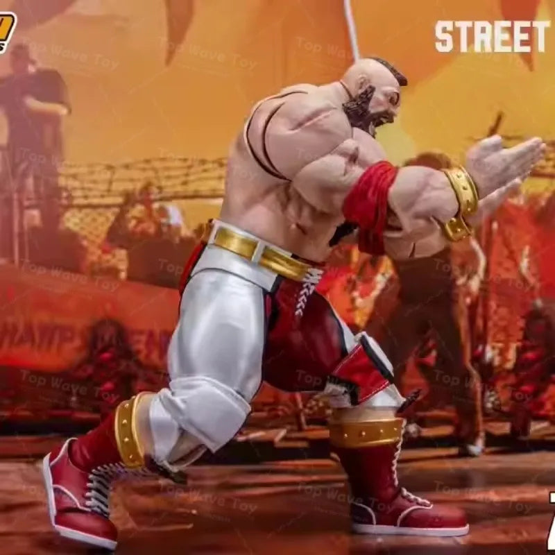 NEW STOCK ST Storm Toys Street Fighter 6 ZANGIEF Action Figures Gift Collection Action Figure Male Soldier Full Set Model Toy