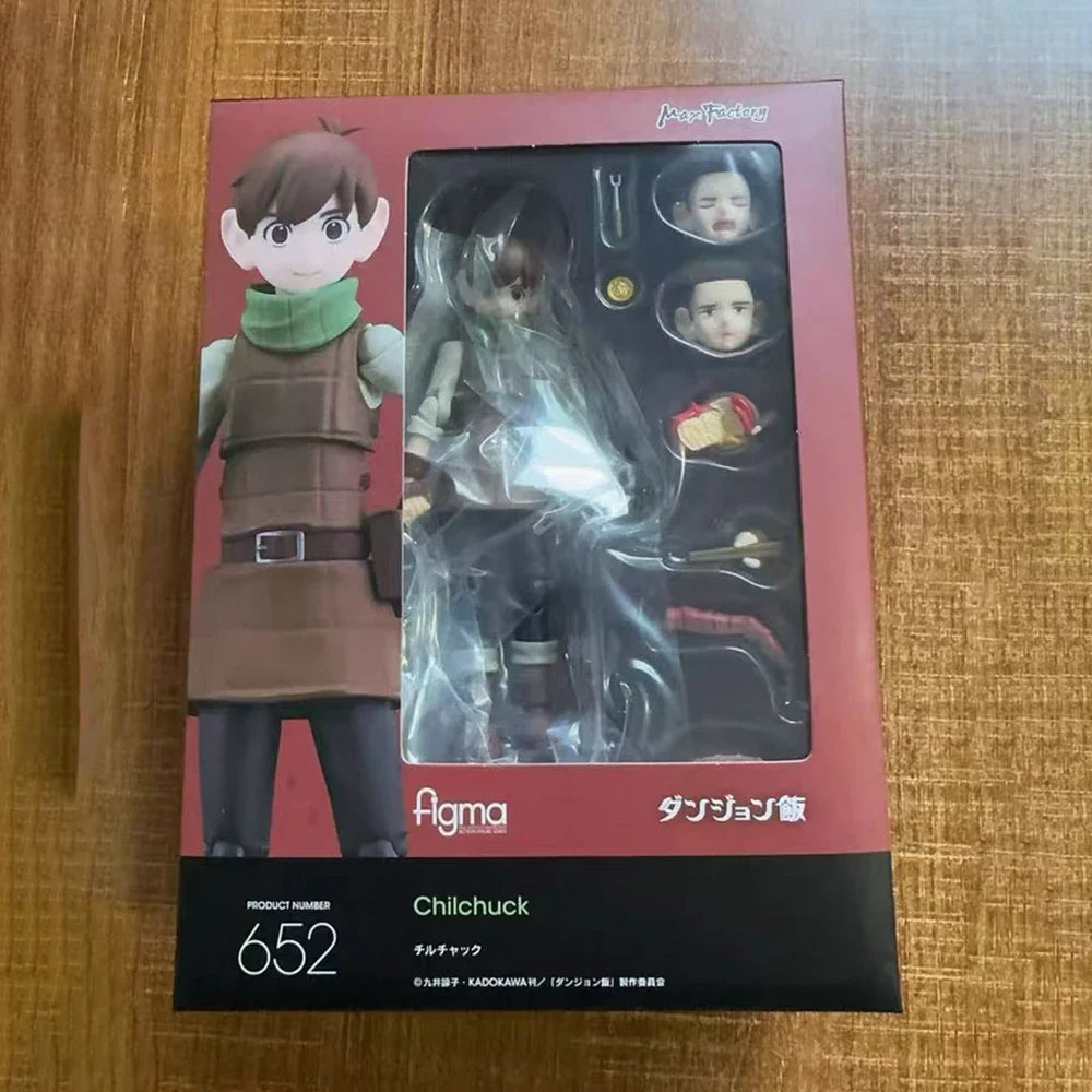 100% Original auf Lager Max Factory Figma #653 Dungeon Meshi Chilchuck Tims Collection Series Modell Zeichentrickfigur Garage Kit