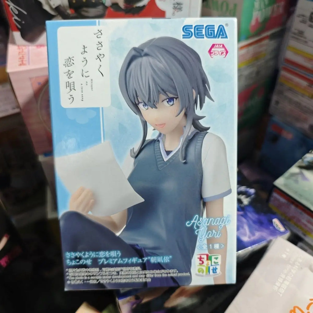SEGA Genuine Whisper Me A Love Song Anime Action Figure Pvc Asanagi Yori Kino Himari Collectible Model Toys Ornaments Kids Gift