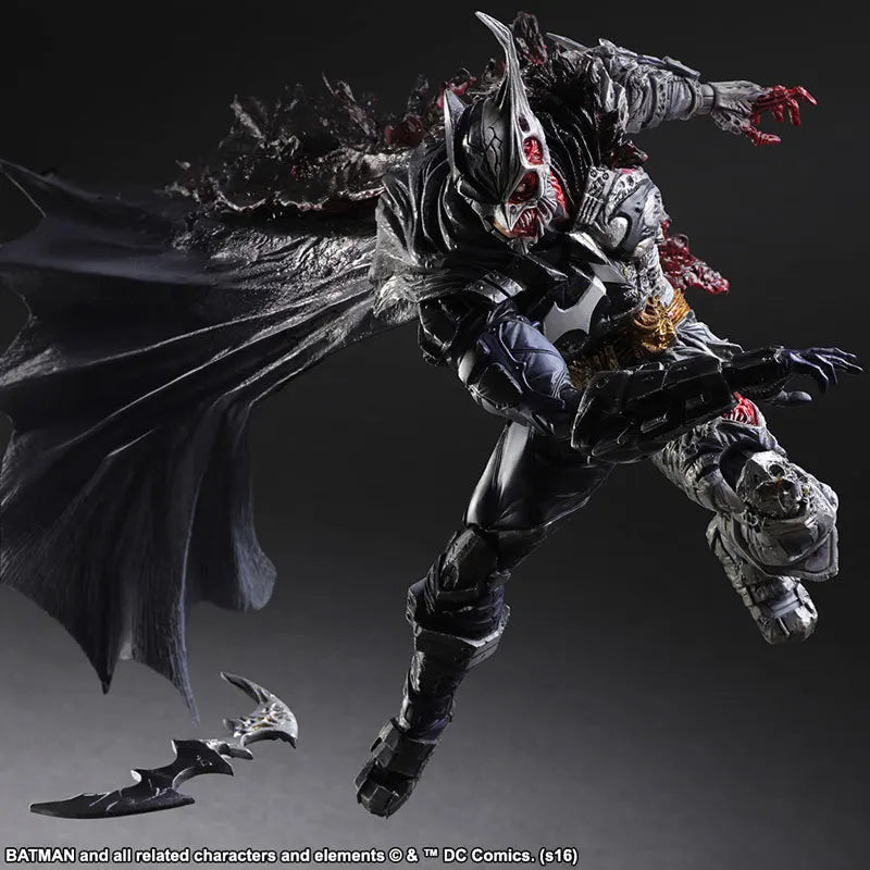 Two-Face Batman Action Figure DC Cartoon Series Collectible Movable Hand Figurine for Office Decor Handheld Robot Toy