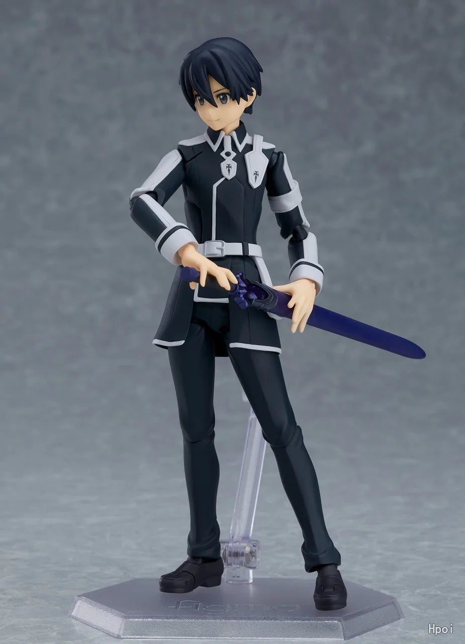 Original Max Factory Figma#435 Alicization Kirito Anime Figure Model Toy Gift Collection