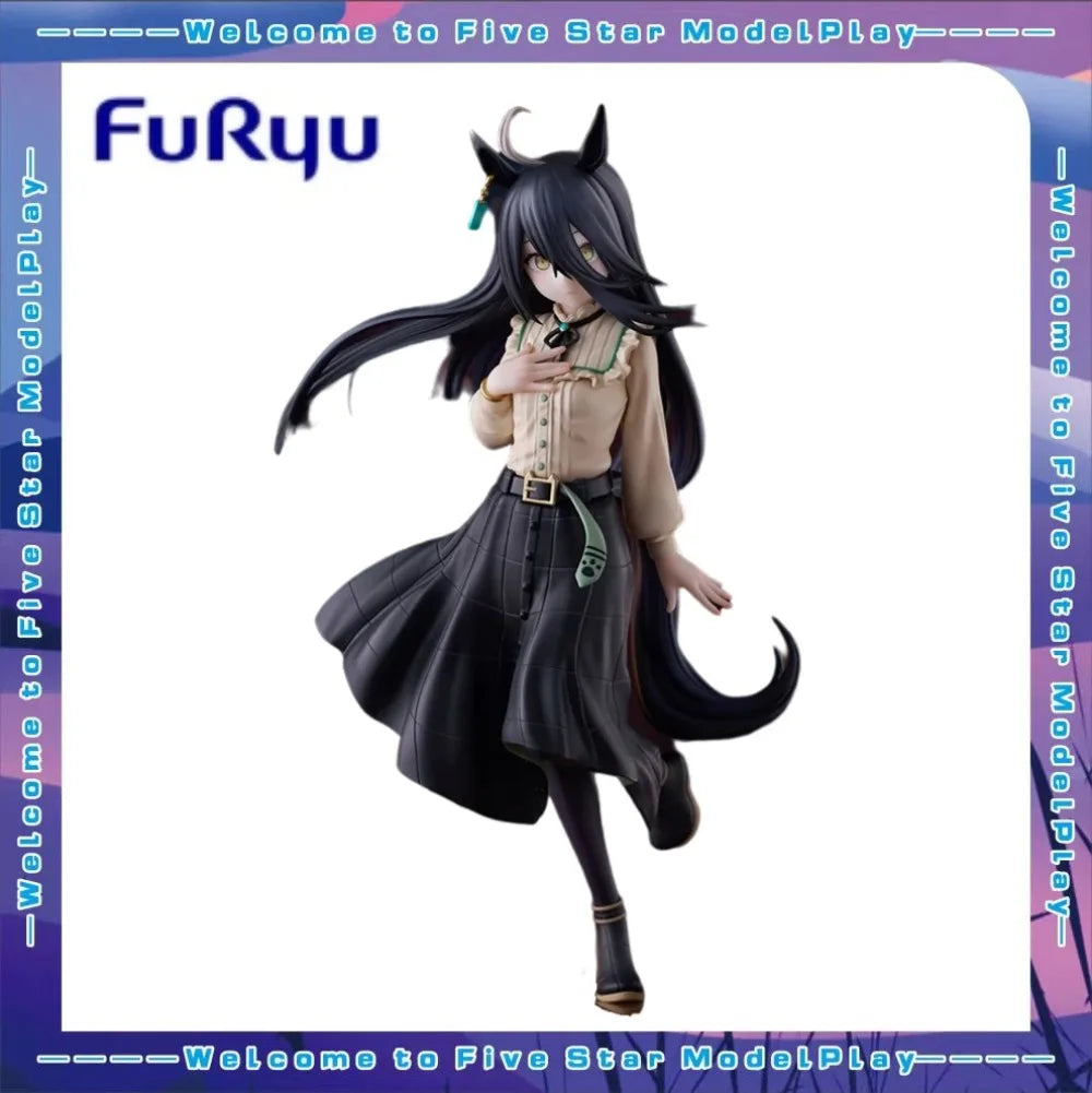 【FS】Original FuRyu Jockey Girl PrettyDerby Manhattan Café Figure Model Gift Collection