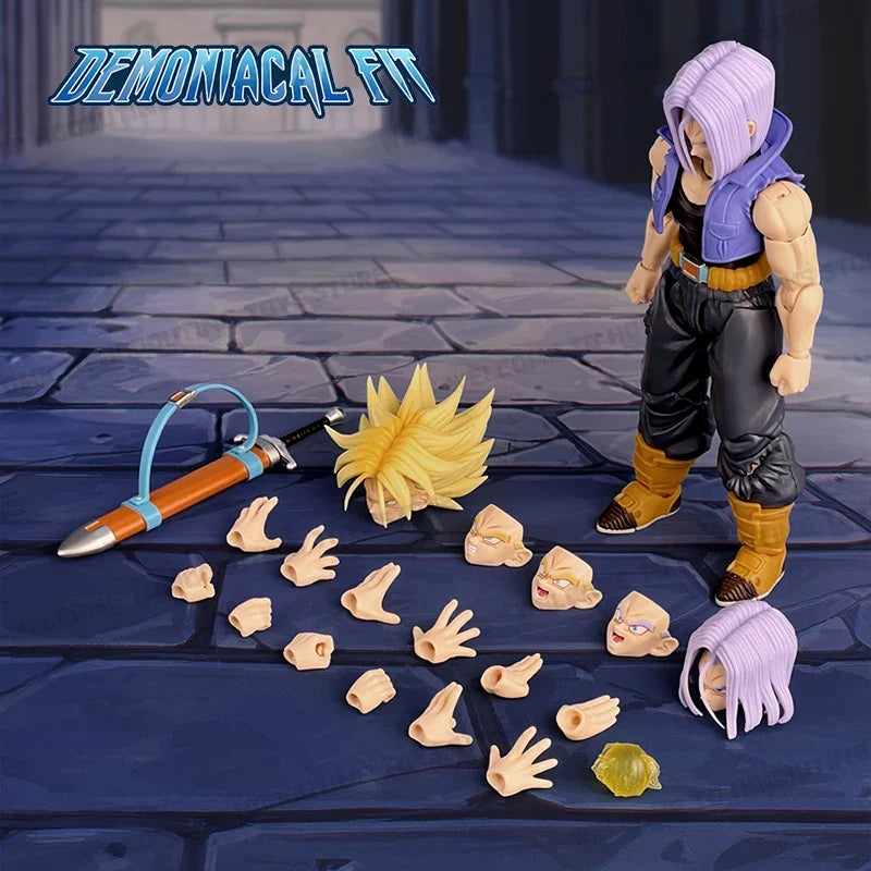 In Stock Demoniacal Fit Trunks Action Figure Son of Tomorrow Dragon Ball Z DBZ Figurine 3.0 Body Anime Figures Collectible Toy