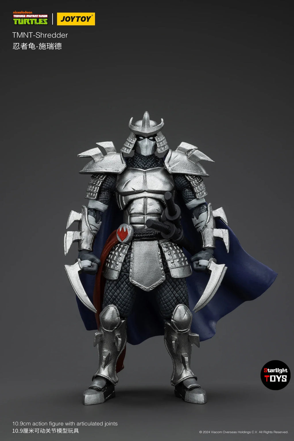 JOYTOY TMNT-Shredder 1/18 Action Figure Toy Model