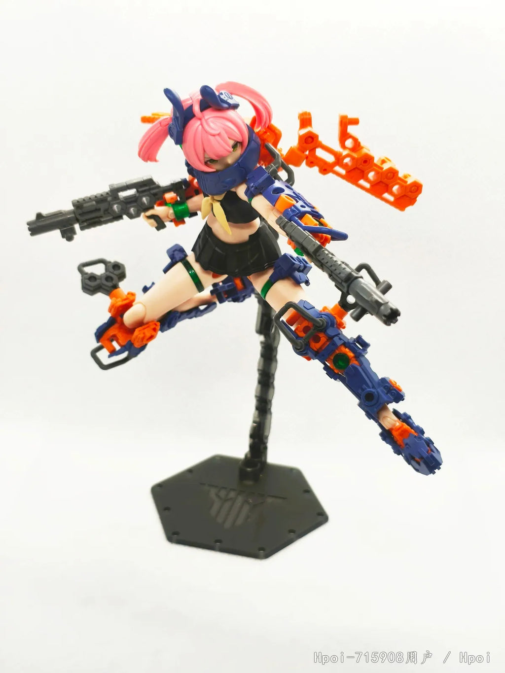 New In Stock KOTOBUKIYA MEGAMI DEVICE 22.1 BUSTER DOLL GUNNER MIDNIGHT FANG Anime Action Figure Assembly Model Toys Collection