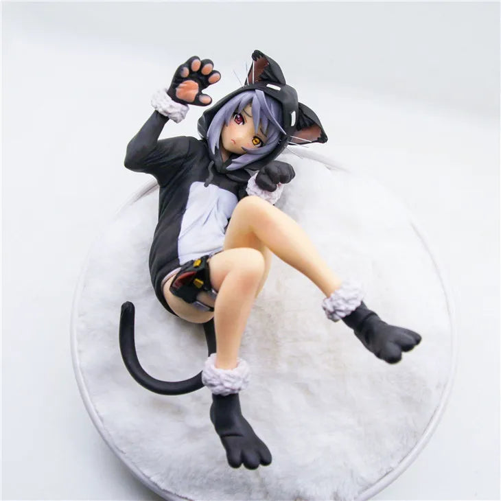22cm Infinite Stratos Laura Bodewig Charlotte Dunois Anime Girl Figure Model Statue Collection Desktop Decoration Ornament Toys