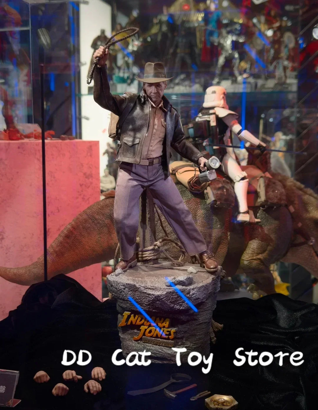 Genuine HOTTOYS HT MMS716 MMS717 Raiders of the Lost Ark Indiana Jones Doctor 1/6 Scale Action Figure Male Model Toy Customized