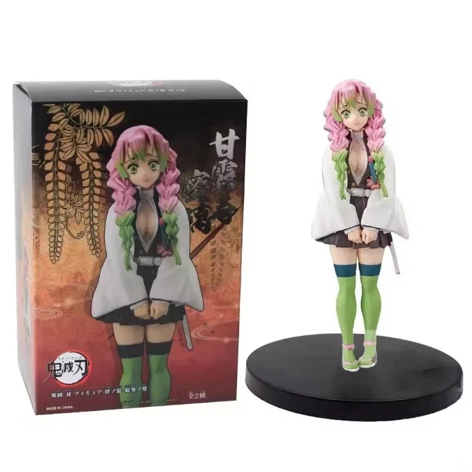 Official Anime Demon Slayer Kimetsu no Yaiba figure Kamado Tanjirou Action Figure Agatsuma Zenitsu Nezuko Warrior PVC Model Toys
