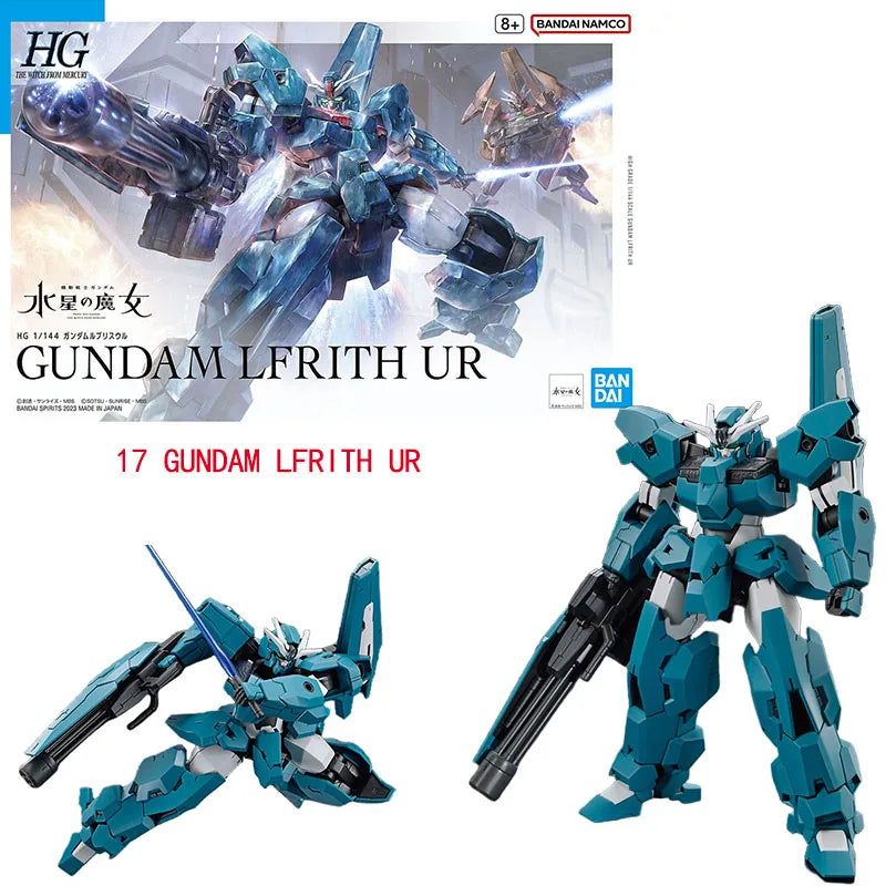 Bandai Genuine HG The Witch From Mercury GUNDAM LFRITH CALIBARN BEGUIR-BEU DARILBALDE ZOWORT HEAVY Anime Assembly Model Toys Kid