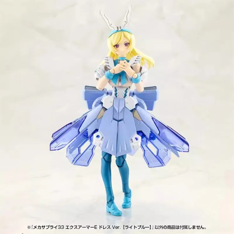 KOTOBUKIYA Original Anime Figure MSG Machinery Parts Expand ArmorE Baby Blue Full Dress MJ33 Action Figure Toys for Kids Gift