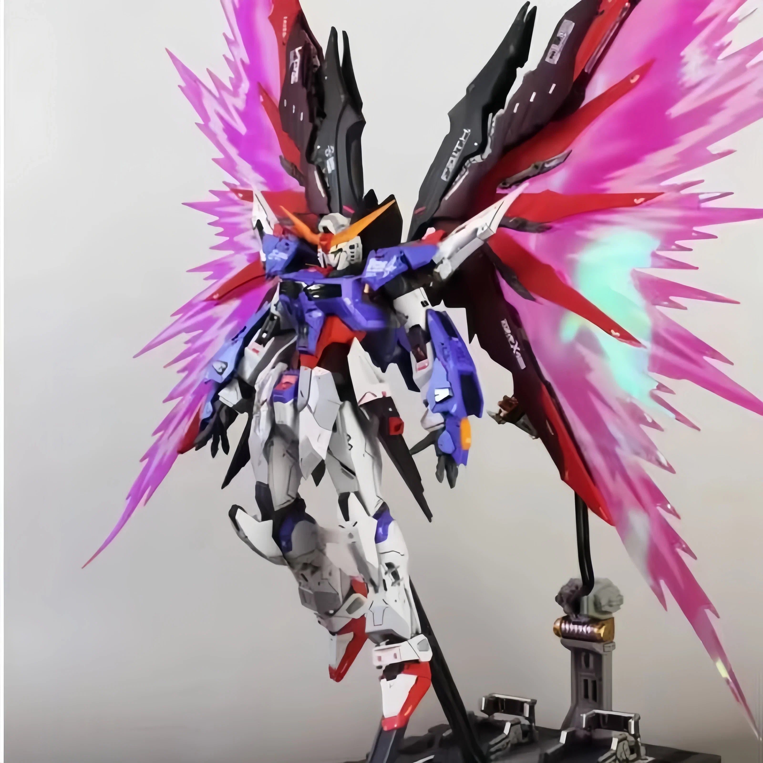 New  Action Gdm Mecha Figure Mg Astray 1:144 Strike Freedom 2.0 Figurine Assembly Model Collectible Decoration Toys Gifts