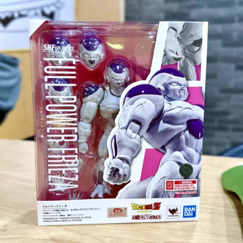 Hot Bandai S.H.Figuarts Shf Dragon Ball Z Full Power Frieza Animation Action Figure Model Collection Figures Model Gift Toys