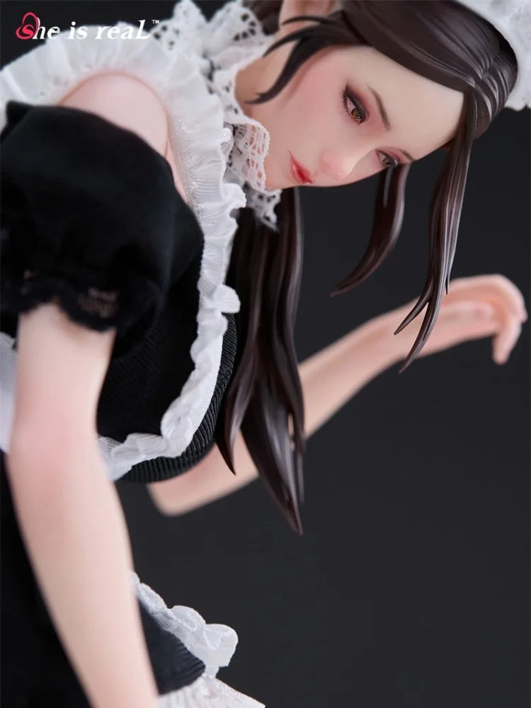 Authentic In Stock Bearpanda 1/6 Anime Figure  She Is Real Maid Figurine Modle Hyper-Realistic Statue Gifts