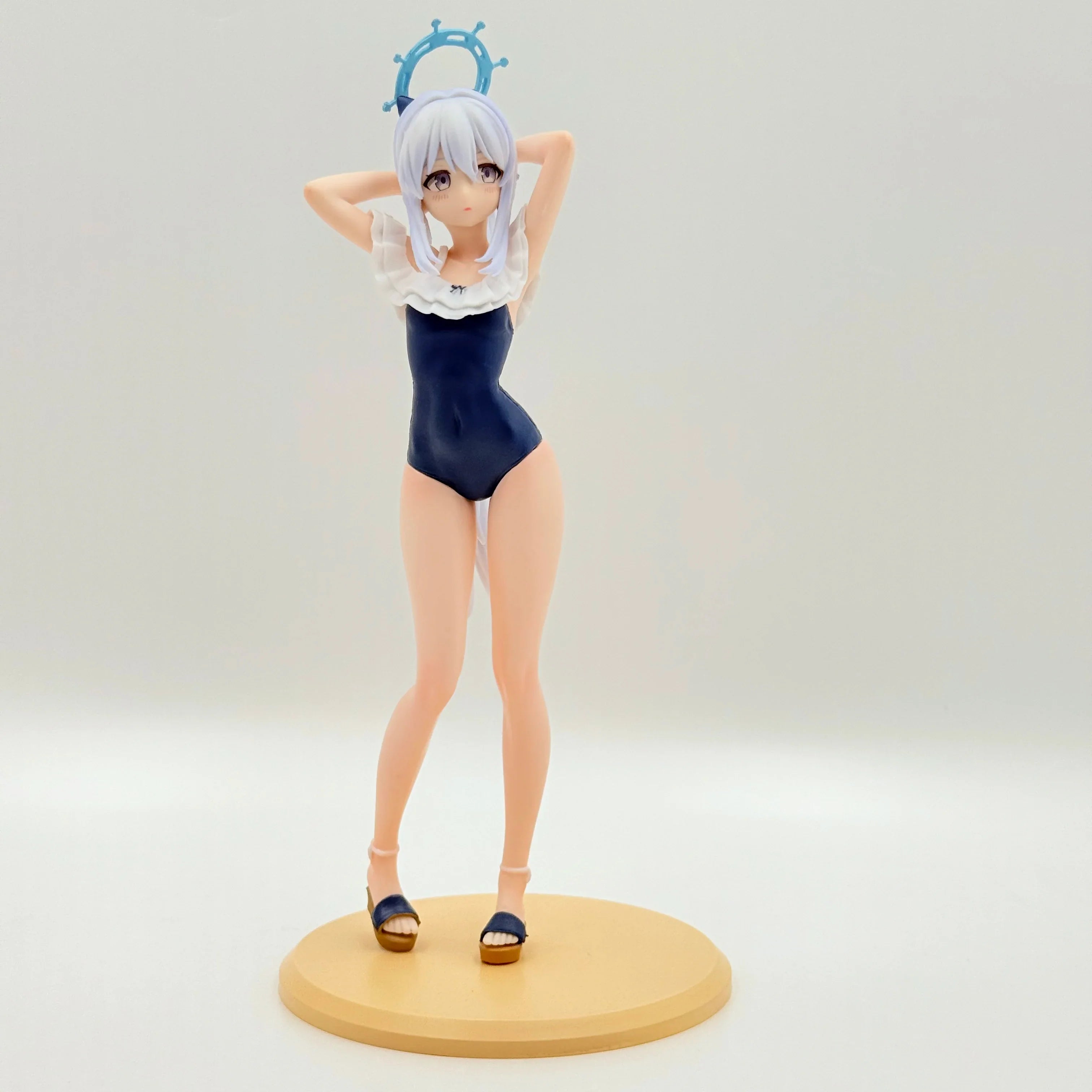 Hot Blue Archive Anime Figurine Moon Snow Rabbit1 Game Character Sculpture Cartoon Collectible Model Toy Boy And Girl Gift
