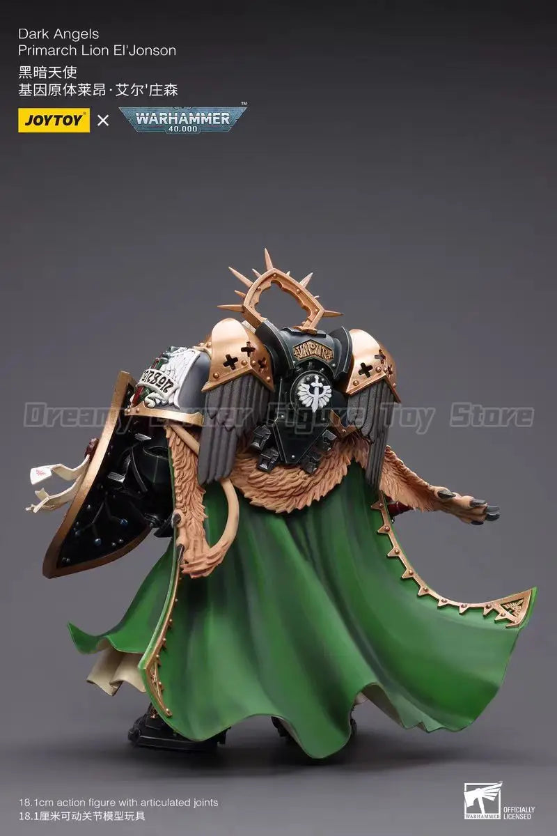 【In Stock】JOYTOY Warhammer 40K Dark Angels Primarch Lion El Jonson 1/18 Action Figure Toy Collection Model