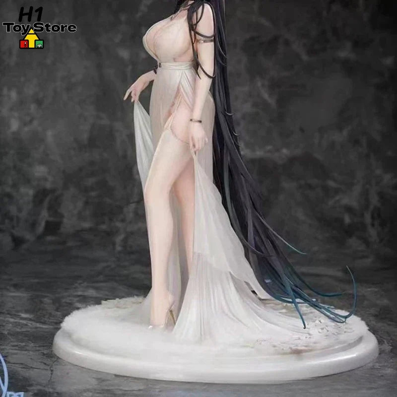 Azur Lane Taihou Figure White Dress Anime Busty Girl PVC Statue 30CM Collectible Model Desk Decor For Anime Fans