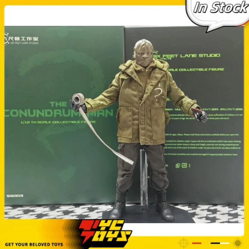 TYCTOYS Auf Lager Original Venus Toys SS003 Riddler 1/12 Actionfigur 6 Zoll Komplettset Modell Spielzeugsammlung Geschenke