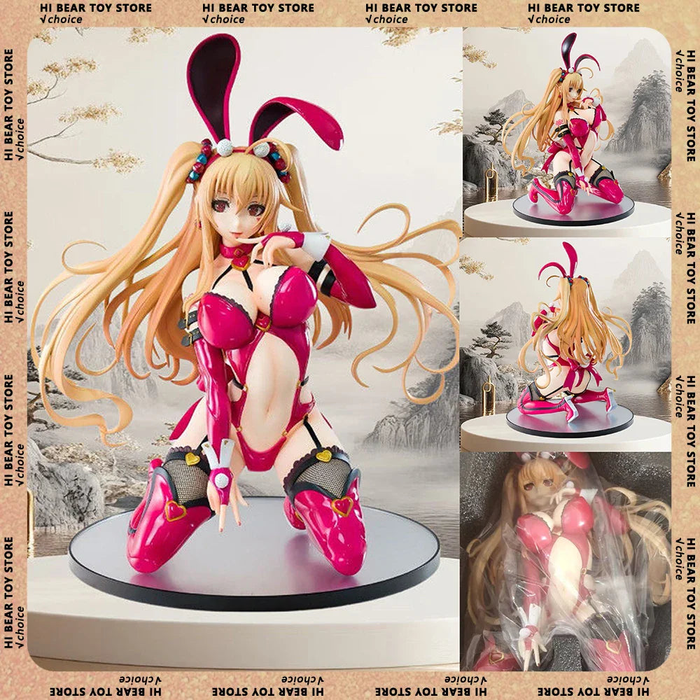 30cm Caroline Yuri Figur Anime Peripheriegeräte Bunny Girl Figuren Puppen Sammlung Modell Schreibtischdekoration Statue Spielzeug Kindergeschenke