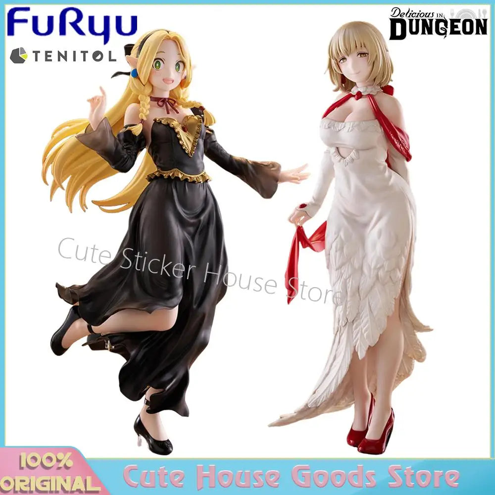 [Pre-Sale] Original Furyu Tenitol Dungeon Meshi Marcille Donato Falin Touden Dress Style Ver. Anime Kawaii 30Cm Figures Toys