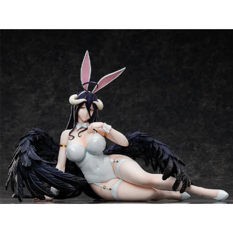 Auf Lager MX Overlord Albedo Bunny Girl 1/4 Maßstab PVC 18 Figur Anime Modell Trendy Spielzeug Schreibtischpuppe Sammlerstücke