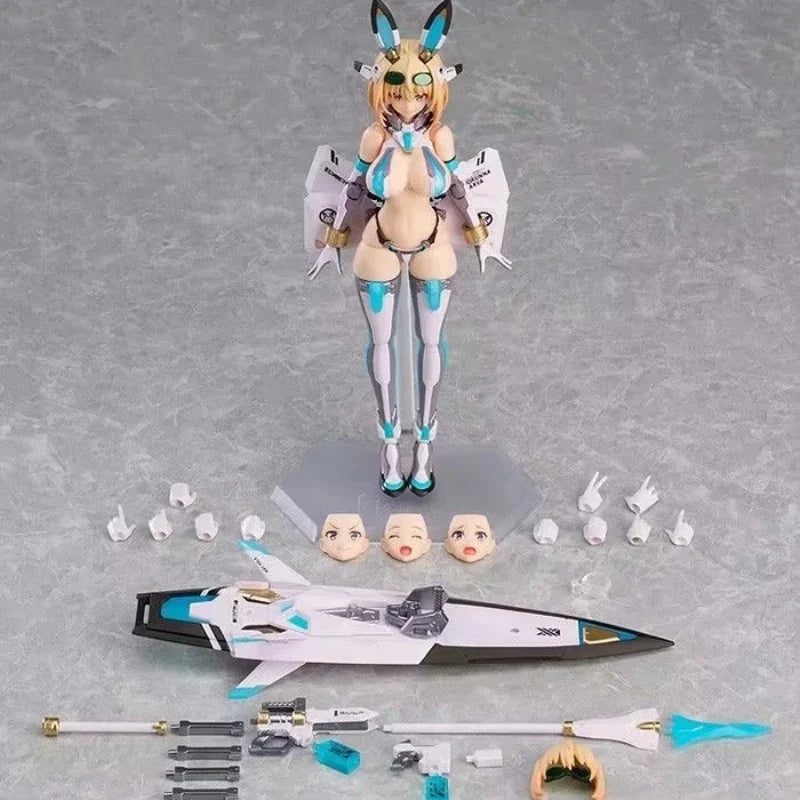 16cm Figma 530 BUNNY SUIT PLANNING Sophia F Shirring Anime Handmade Action Figures Desktop Case Decoration Ornament Gift