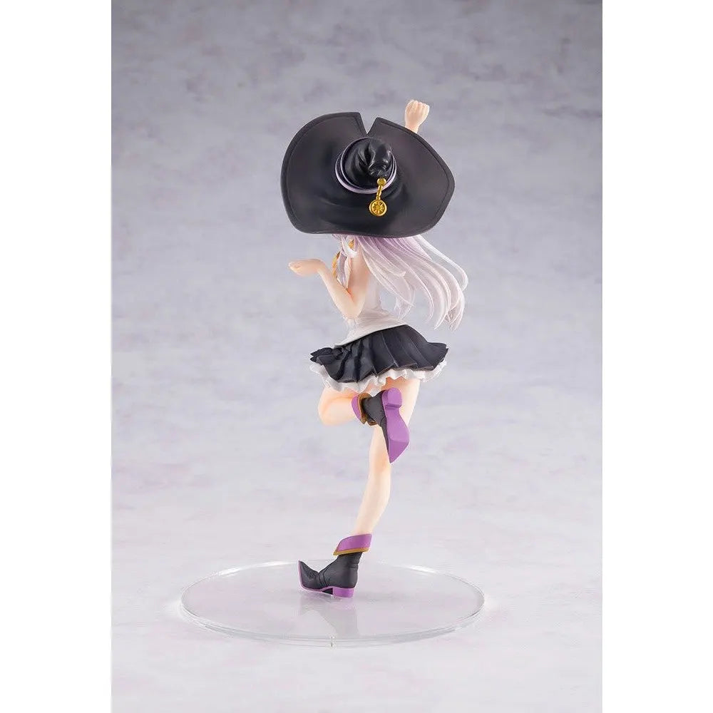19CM Anime Wandering Witch: The Journey of Elaina Figure Ilyina Standing Model Toy Wearing Hat Gift Collection Decorative PVC