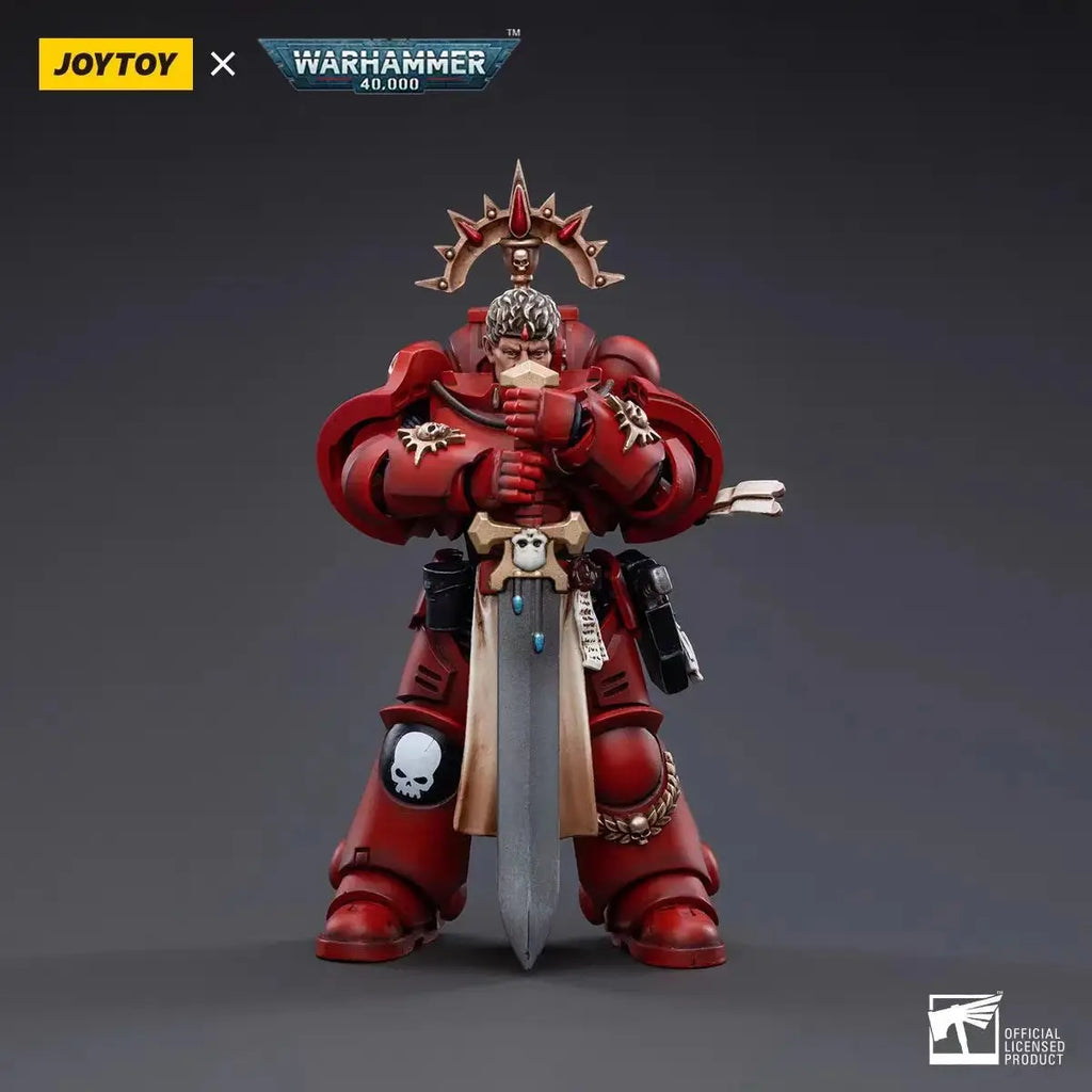 【In Stock】JOYTOY Warhammer 40K Blood Angels Veteran Vigna Salus Alberigo Laenatus 4PCS 1/18 Action Figure Toy Model