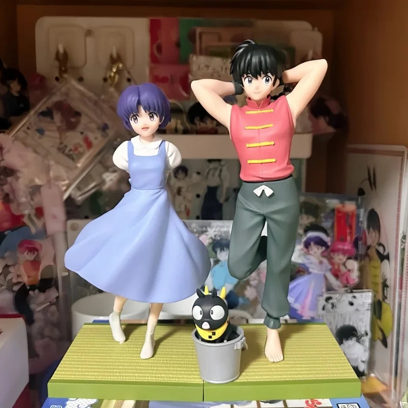 In Stock Original SEGA Luminasta Ranma 1/2 19cm Shampoo Tendou Figure Anime Desktop Decoration Model Collections Boy's Toy Gift