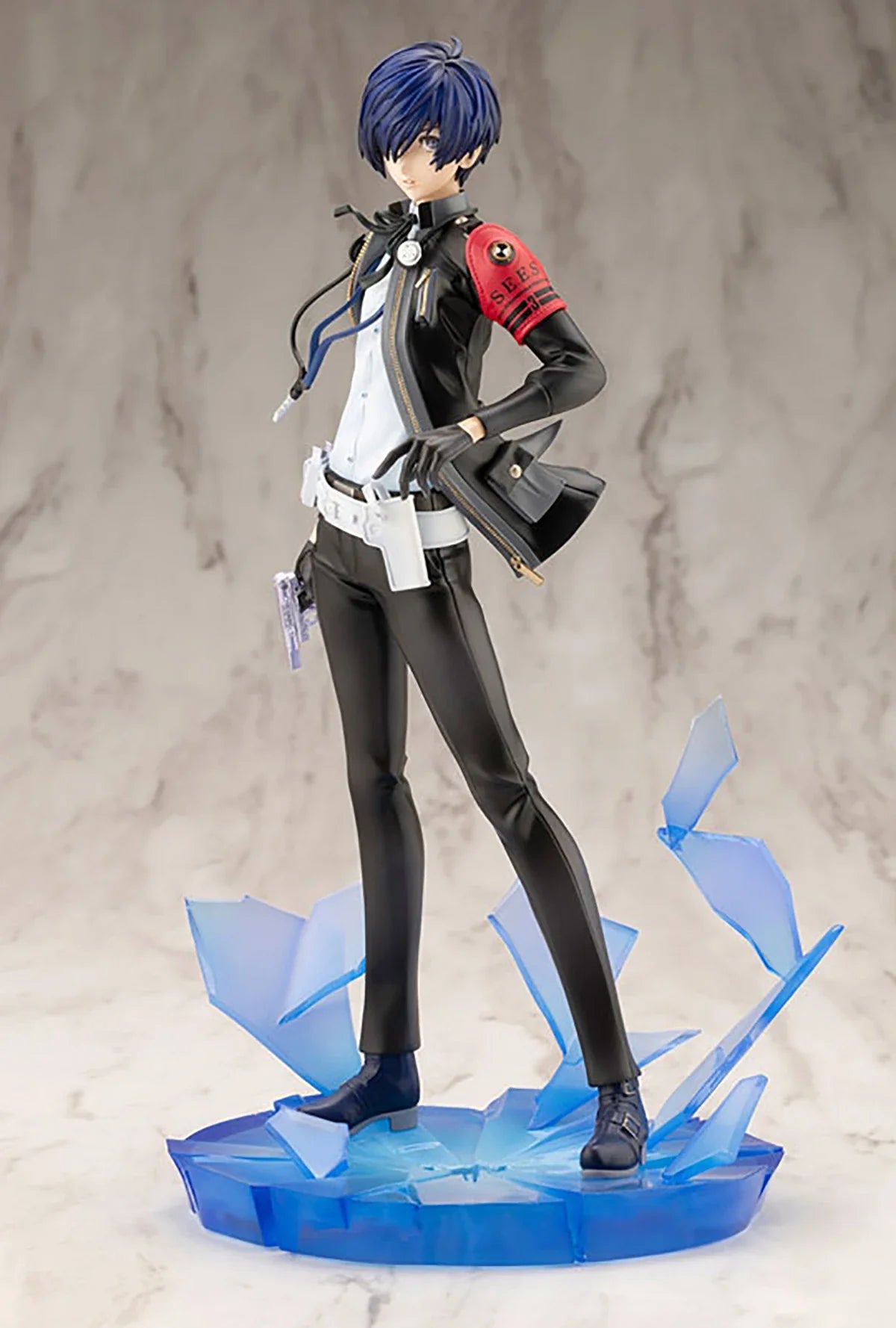 Original Genuine Kotobukiya Prepainted ARTFX J Persona 3 Reload Shujinkou 1/8 H=225mm Game Character PVC Figure Collection Gift