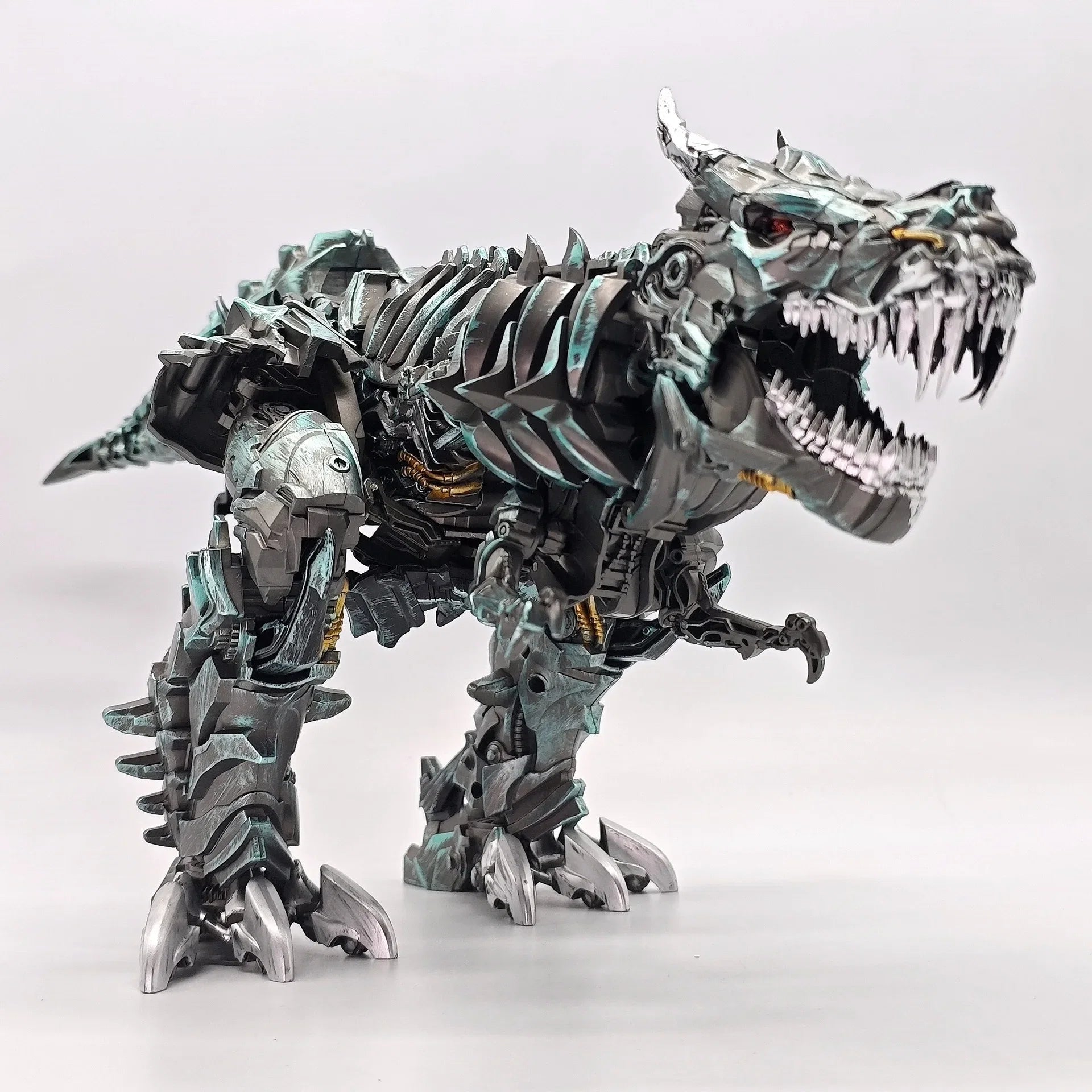 Transformed Toys Baiwei TW-1034 Steel Cable Large Movie Version KO SS Series Dinosaur Anime Model Action Figure Collection Gifts