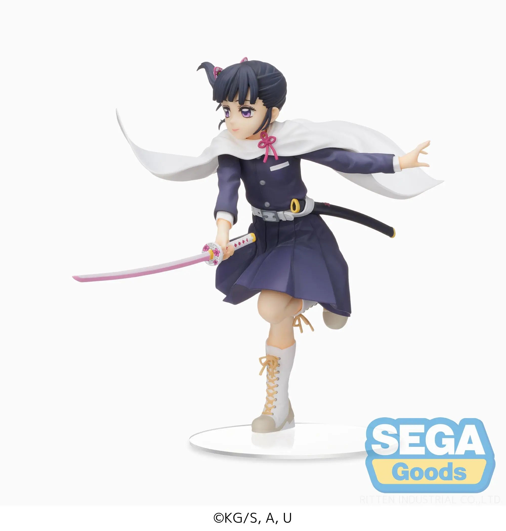 In Stock Original Genuine SEGA Demon Slayer: Kimetsu No Yaiba Tsuyuri Kanao 17CM PVC Action Figure Model Gifts Collections Doll