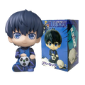 Blue Lock Kawaii Nagi Yisagi Isagi Yoichi Sitting Action Figure Doll Tabletop Model Anime Peripheral Creative Birthday Gift Toy