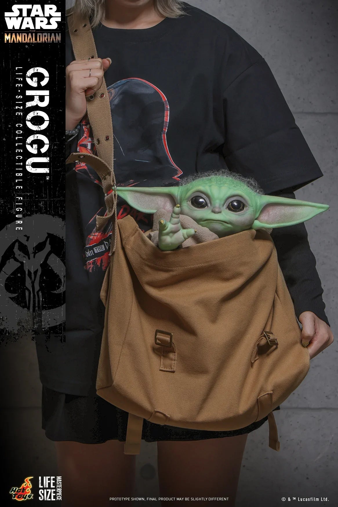 In Stock Hottoys LMS015 Star Wars Grogu 1/6 Soldier Dolls Anime Action Figure Toy Gift Model Collection Hobbies