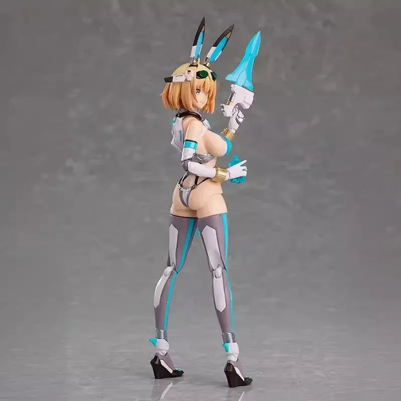 16cm Figma 530 BUNNY SUIT PLANNING Sophia F Shirring Anime Handmade Action Figures Desktop Case Decoration Ornament Gift