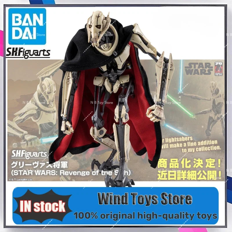 BANDAI Anime Authentic Spot Goods Star Wars: Episodio III–Revenge of The Sith-General Grievous-S.H.Figuarts Regalo Para Niños